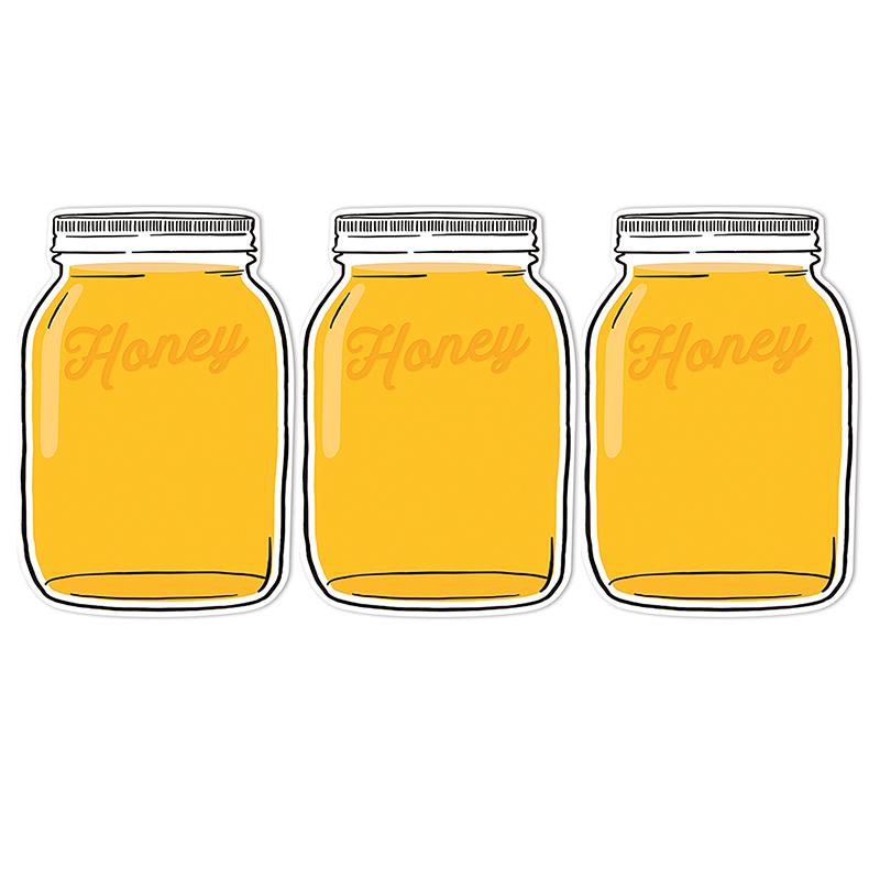 The Hive Mason Jar Paper Cut-Outs, 36 Per Pack, 3 Packs. Picture 2