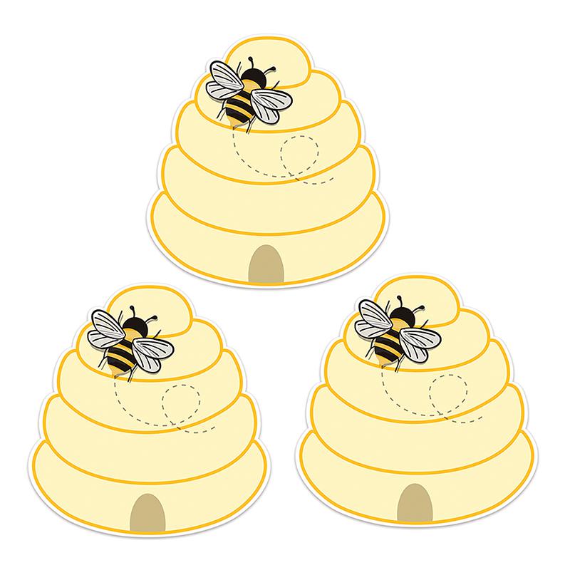 The Hive Beehive Paper Cut-Outs, 36 Per Pack, 3 Packs. Picture 2