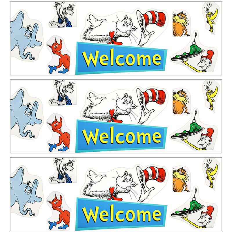 Dr. Seuss Welcome Go-Arounds, 8 Pieces Per Set, 3 Sets. Picture 2
