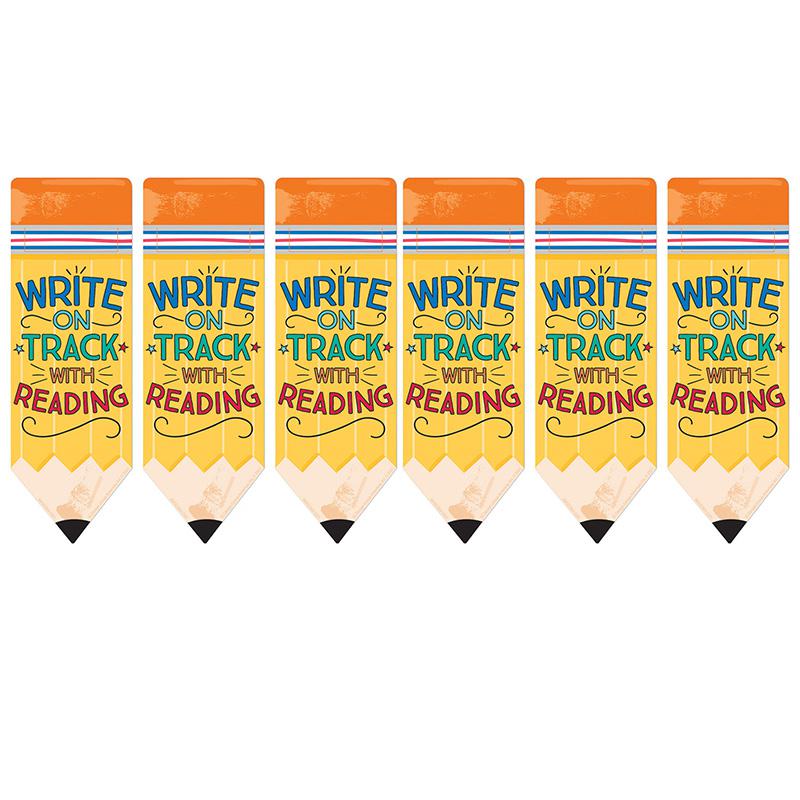 Pencil Write on Track with Reading Bookmarks, 36 Per Pack, 6 Packs. Picture 2