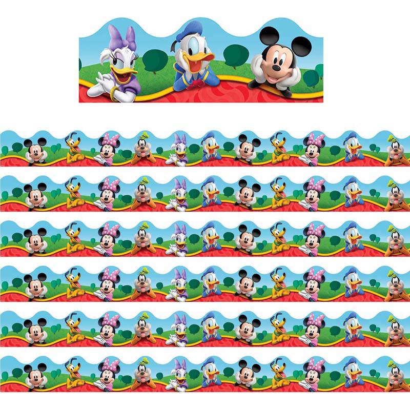 Mickey Mouse Clubhouse Characters Deco Trim, 37 Feet Per Pack, 6 Packs. Picture 2
