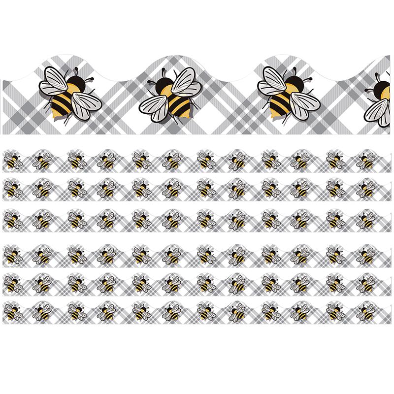 The Hive Bees Deco Trim, 37 Feet Per Pack, 6 Packs. Picture 2