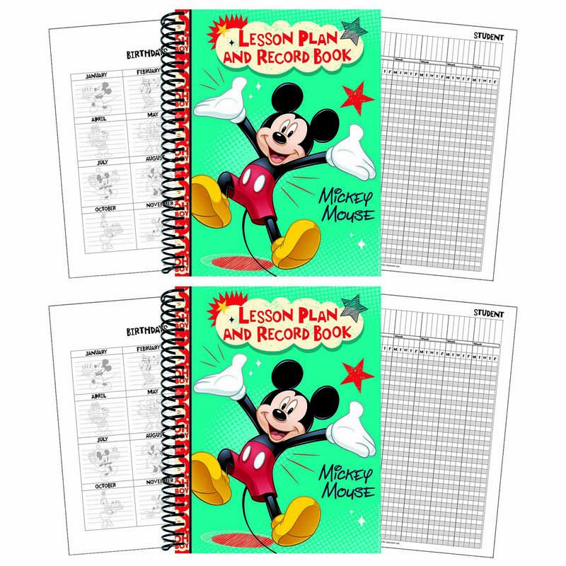 Mickey Lesson Plan & Record Book, Pack of 2. Picture 2
