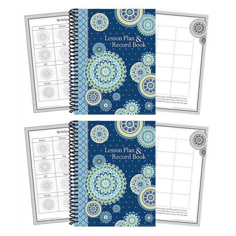 Blue Harmony Lesson Plan & Record Book, Pack of 2. Picture 2