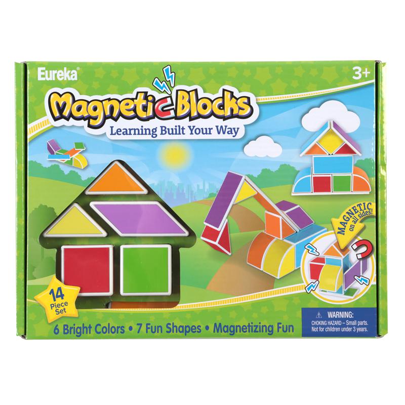 Magnetic Blocks, 14 Count. Picture 2