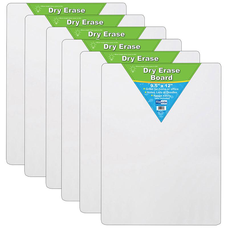 Dry Erase Board, 9.5" x 12", Pack of 6. Picture 2