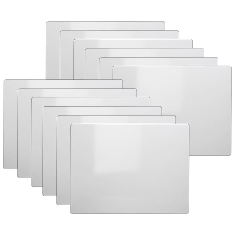 Two-Sided Dry Erase Board, 5" x 7", White, Pack of 12. Picture 2