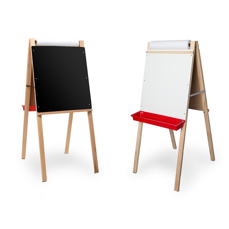Child's Deluxe Double Easel, Black. Picture 2