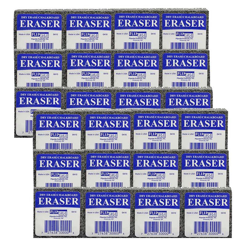 Student Eraser, 2" Width, 2" Length, 12 Per Pack, 2 Packs. Picture 2