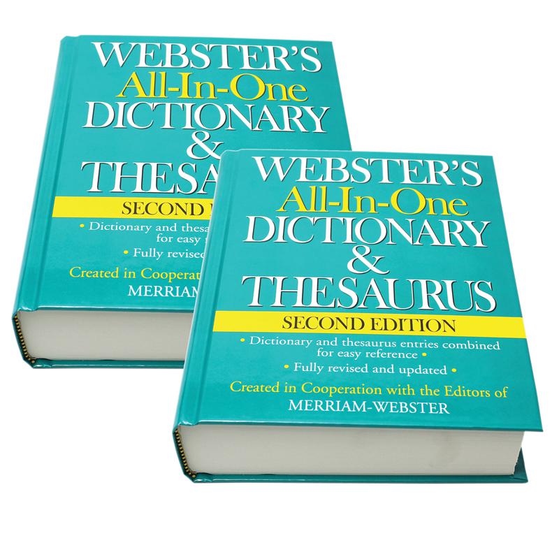 All-in-One Dictionary & Thesaurus, Second Edition, Pack of 2. Picture 2
