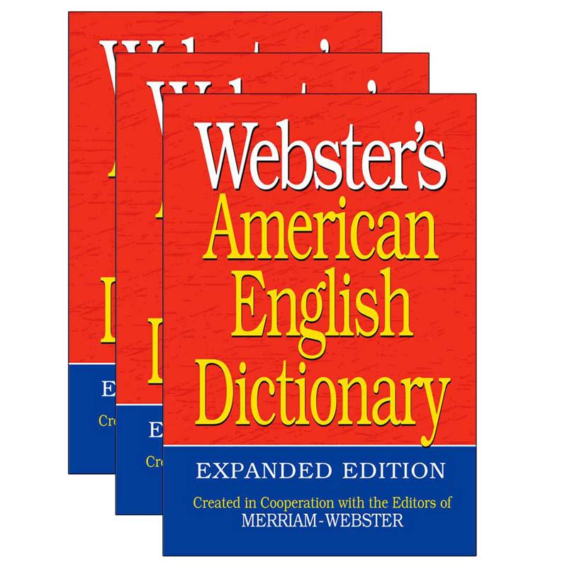 Webster's American English Dictionary, Expanded Edition, Pack of 3. Picture 2