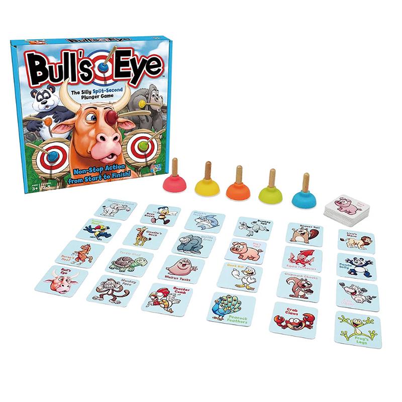 Bull's Eye - Fast-Paced Animal Matching Game - for Ages 3+. Picture 2