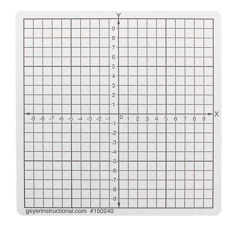 Graphing Stickers, Numbered Axis, 500 Stickers. Picture 2