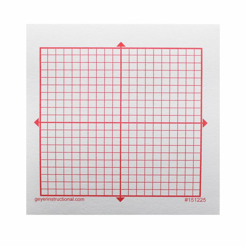 Graphing 3M Post-it Notes, XY Axis, 20 x 20 Square Grid, 4 Pads. Picture 2