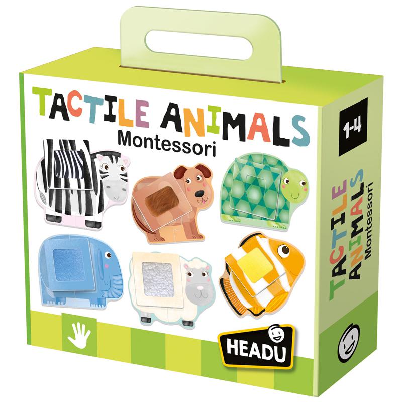 Tactile Animals Montessori. Picture 2