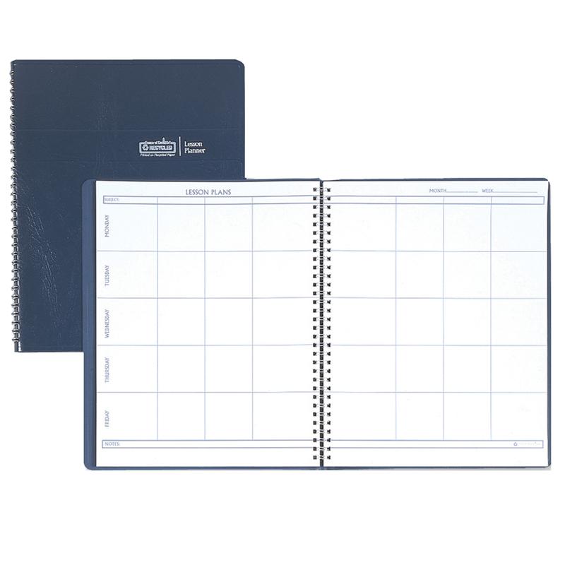 Lesson Planner Book, 41 Weeks, Blue, Pack of 2. Picture 2