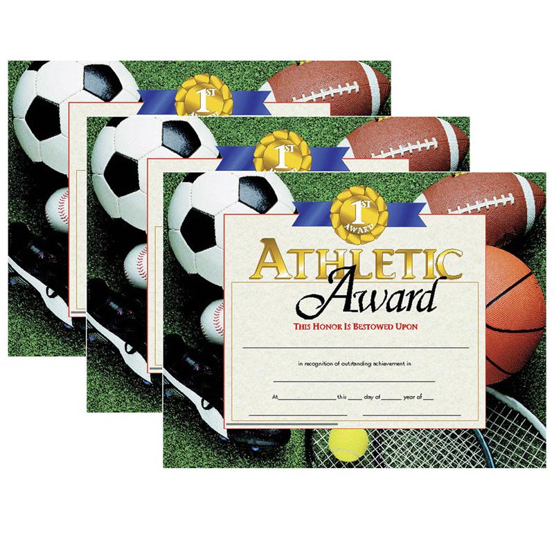 Athletic Award Certificates, 30 Per Pack, 3 Packs. Picture 2