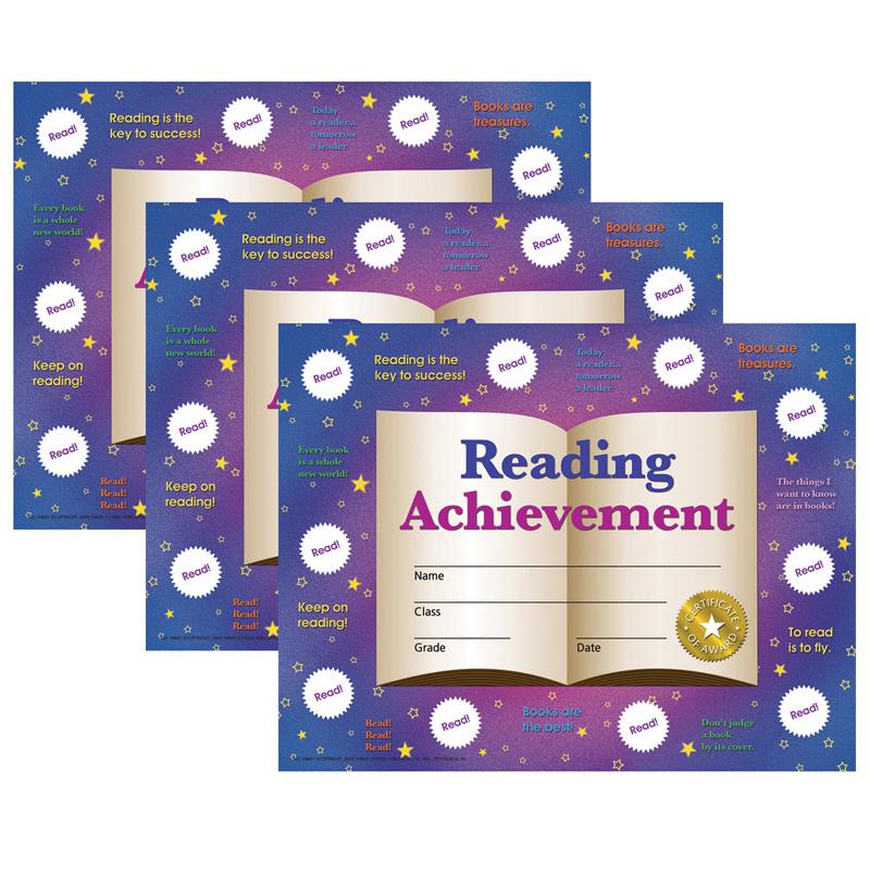 Achievement Certificates and Reward Seals, 30 Certificates Per Pack, 3 Packs. Picture 2