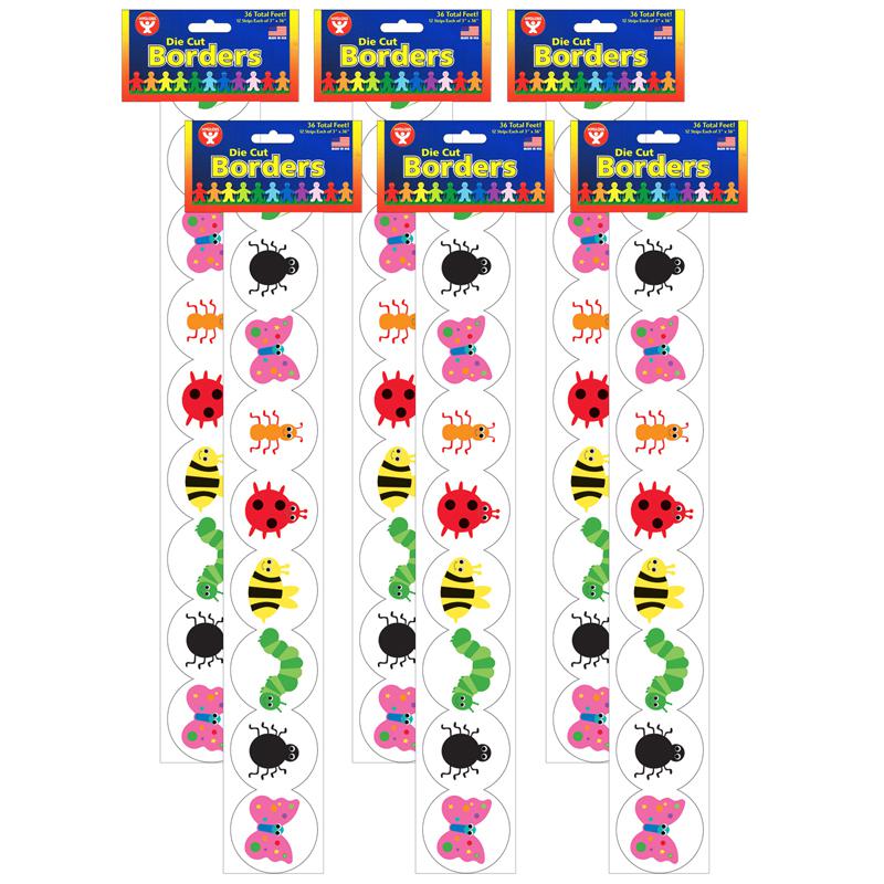 Bugs Border, 12 Strips/36 Feet Per Pack, 6 Packs. Picture 2