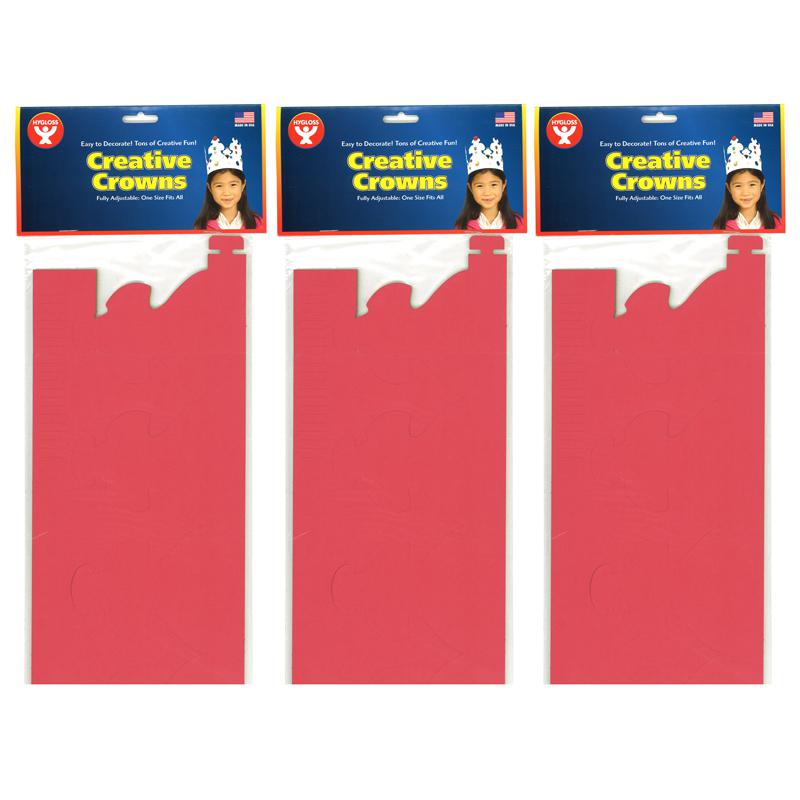 Bright Tag Crowns, 24 Per Pack, 3 Packs. Picture 2