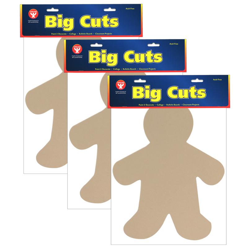 People Cut-Out, 16" Me Kid, 25 Per Pack, 3 Packs. Picture 2