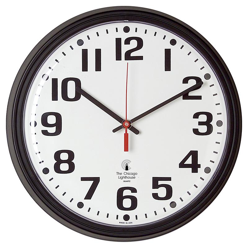 Bold Numbers Commercial/Residential Quartz Movement Wall Clock. Picture 2