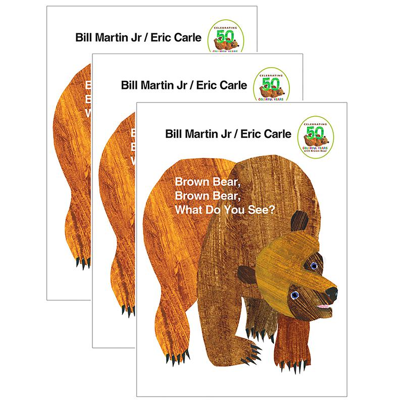 Brown Bear, Brown Bear What Do You See?, Board Book, Pack of 3. Picture 2