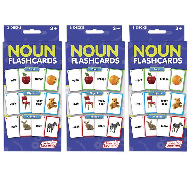 Nouns Flashcards, 3 Decks Per Pack, 3 Packs. Picture 2
