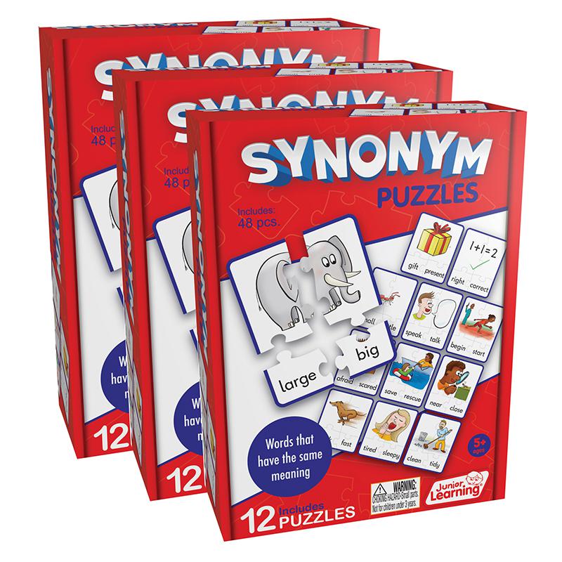 Synonym Puzzles, 12 Per Set, 3 Sets. Picture 2