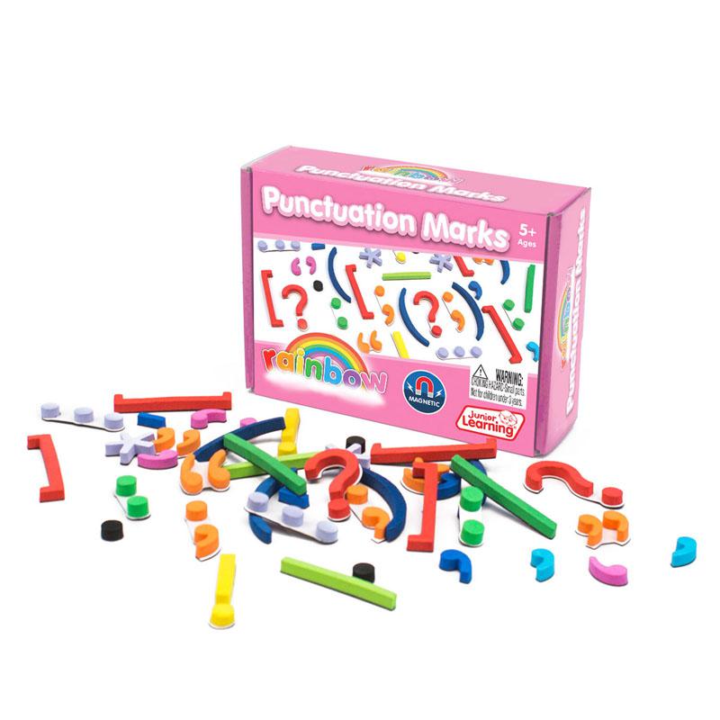 Rainbow Punctuation Marks, 40 Pieces. Picture 2
