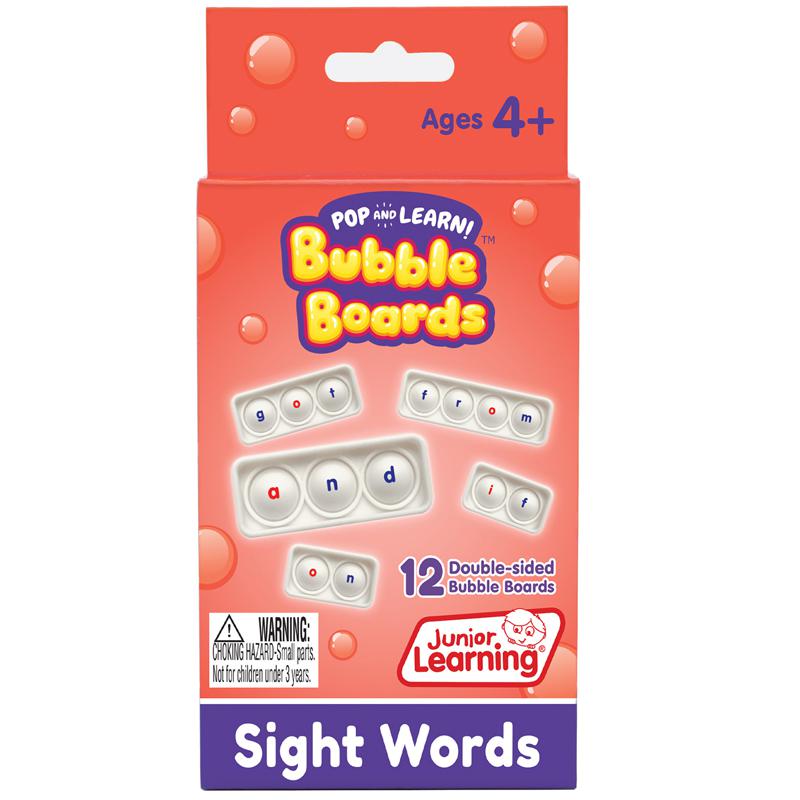 Sight Word Bubble Boards, Set of 12. Picture 2