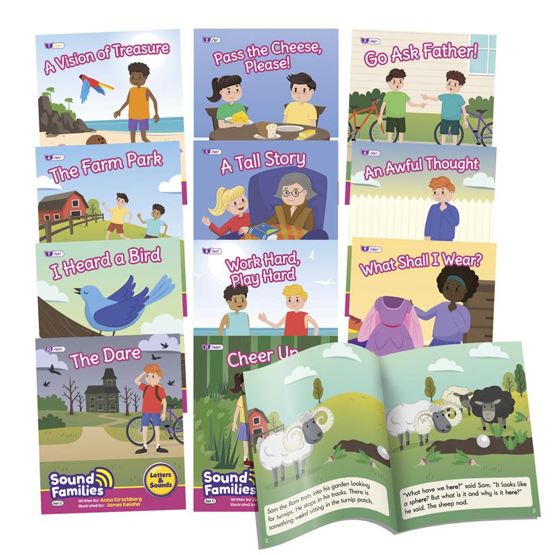 Sound Families Decodable Readers R-controlled Fiction Phase 5.5, Set of 12. Picture 2
