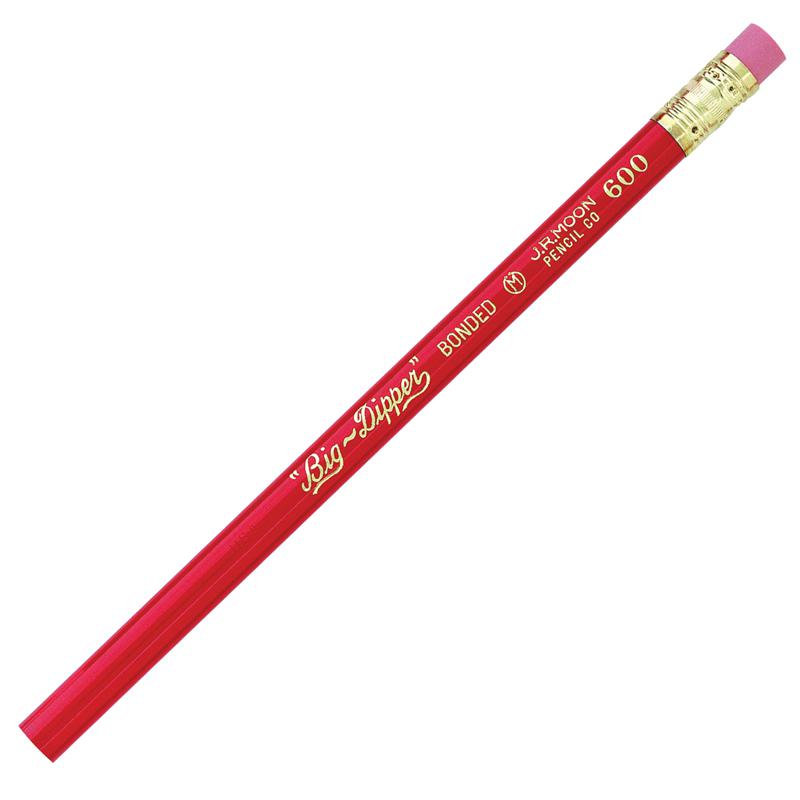 “Big-Dipper" Pencils, With Eraser, 12 Per Pack, 3 Packs. Picture 2