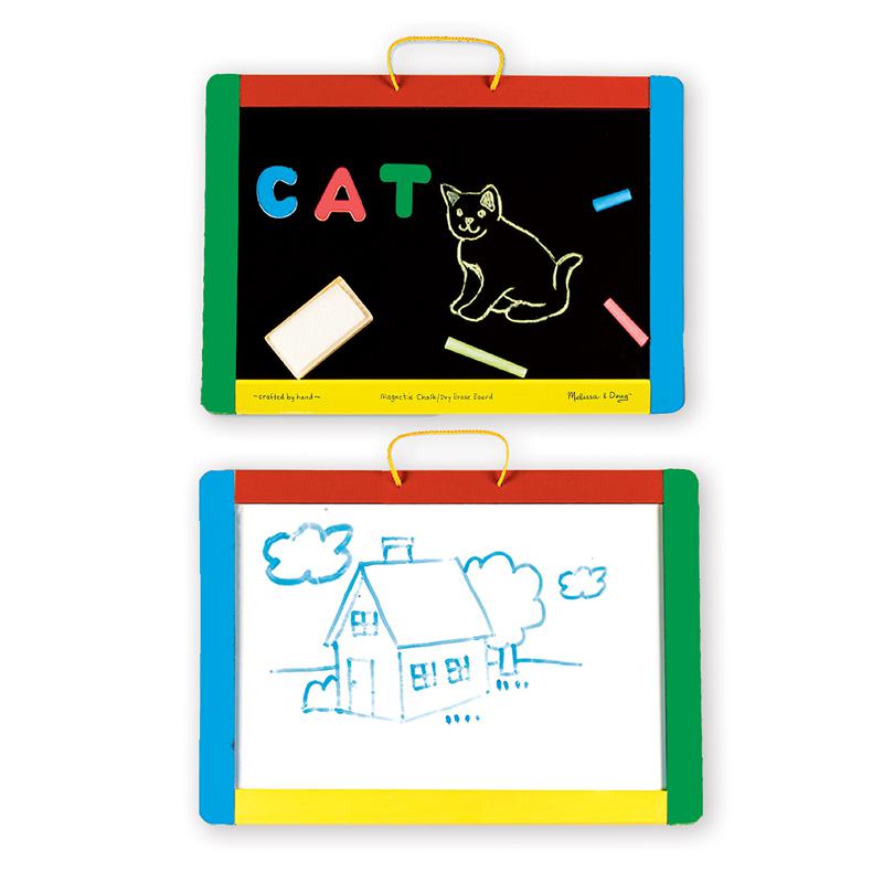 Magnetic Chalkboard and Dry-Erase Board Set. Picture 2