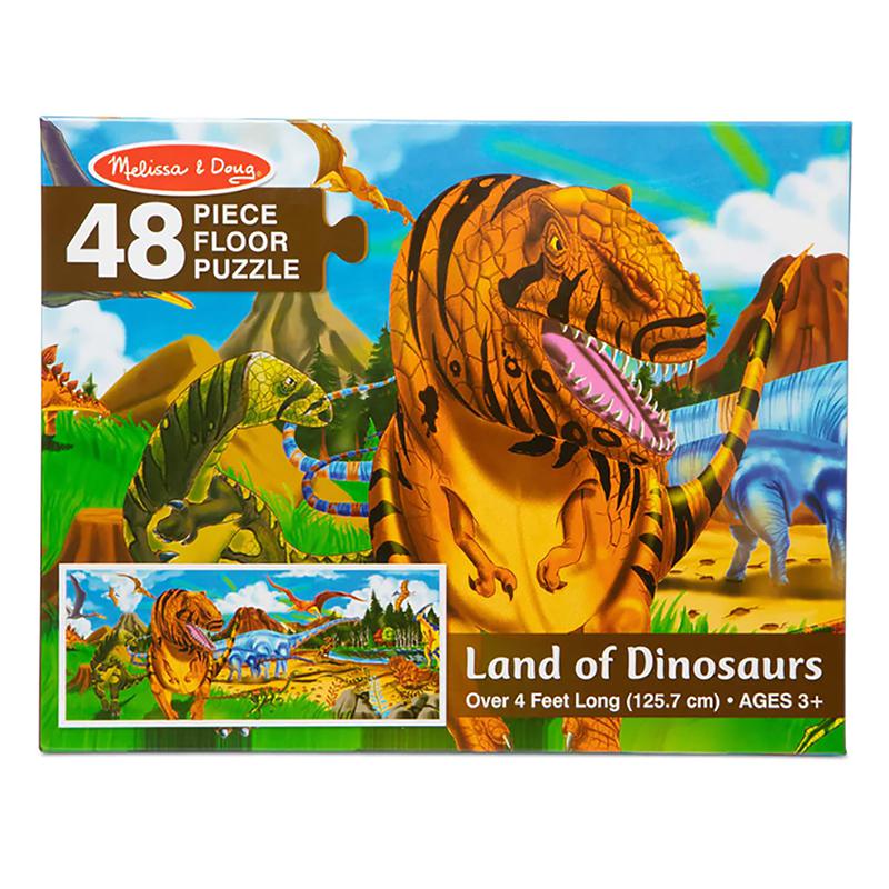 Land of Dinosaurs Floor Puzzle - 48 Pieces. Picture 2