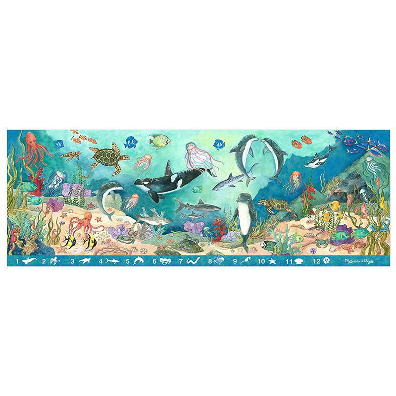 Beneath the Waves Search & Find Floor Puzzle - 48 Pieces. Picture 2