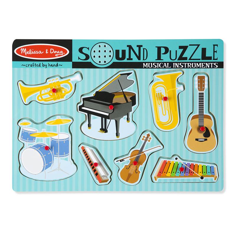Musical Instruments Sound Puzzle, 8 Pieces. Picture 2