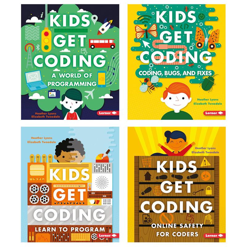 Kids Get Coding Books, Set of 4. Picture 2