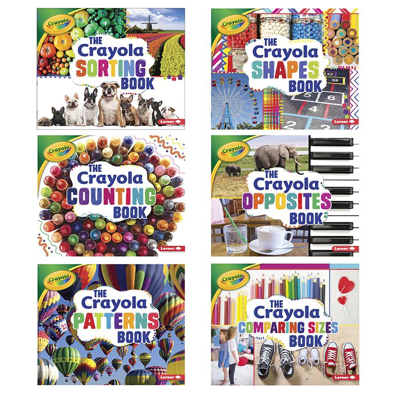 Crayola Concepts, Set of all 6 books. Picture 2
