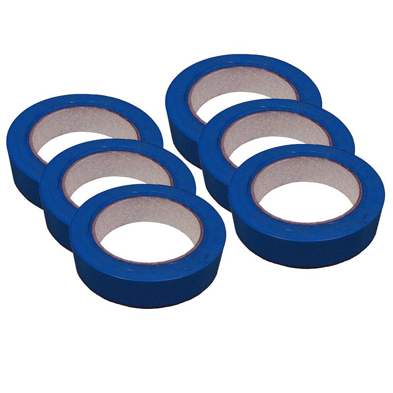 Floor Marking Tape, Royal Blue, 6 Rolls. Picture 2
