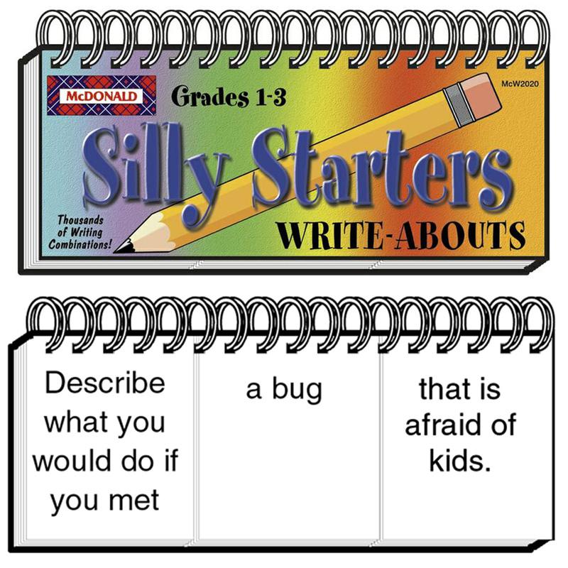 Silly Starters Write-Abouts, Grade 1-3, Pack of 2. Picture 2