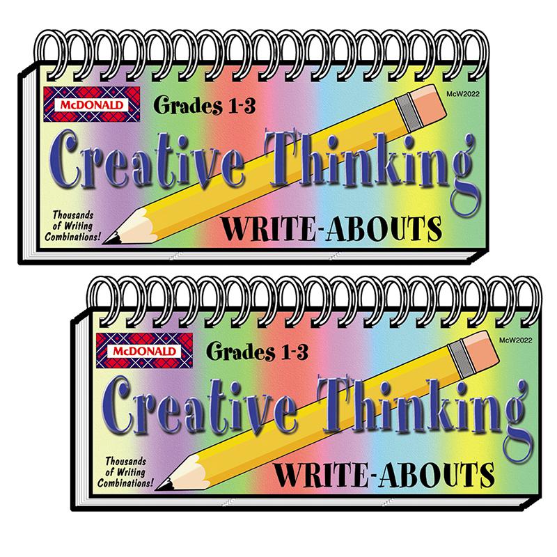 Creative Thinking Write-Abouts, Grade 1-3, Pack of 2. Picture 2