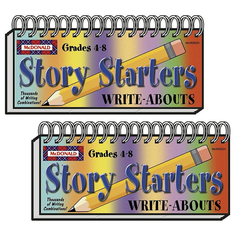 Story Starters Write-Abouts, Grade 4-8, Pack of 2. Picture 2