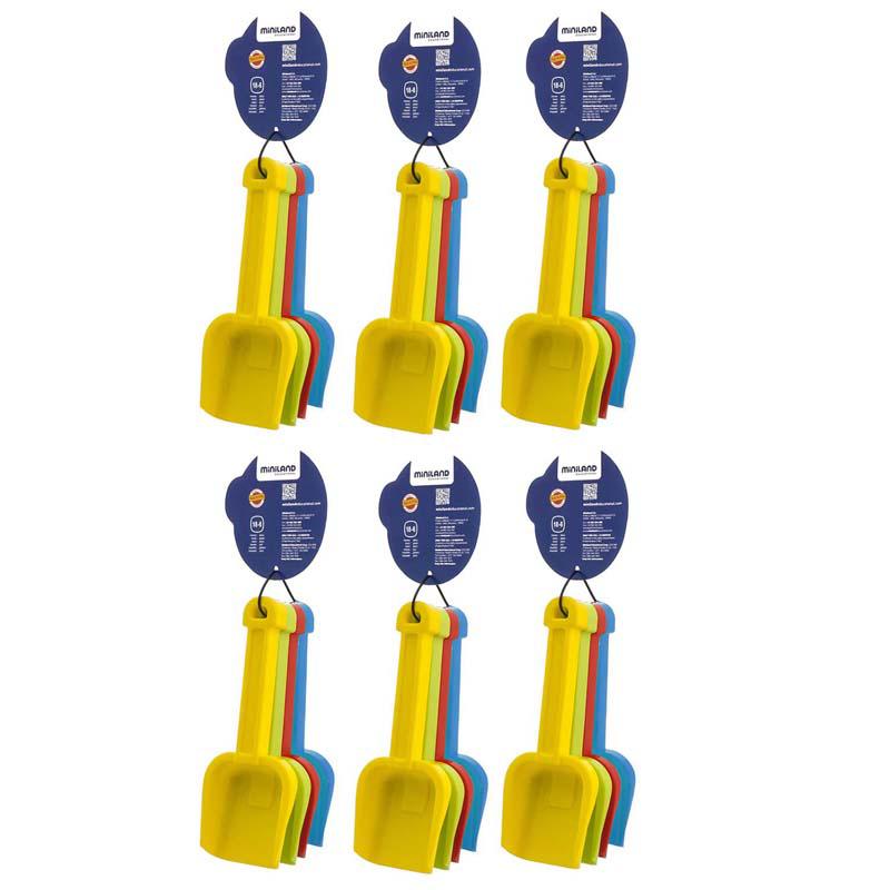 Plastic Shovel Sand & Water Toy, Assorted Colors, 4 Per Pack, 6 Packs. Picture 2