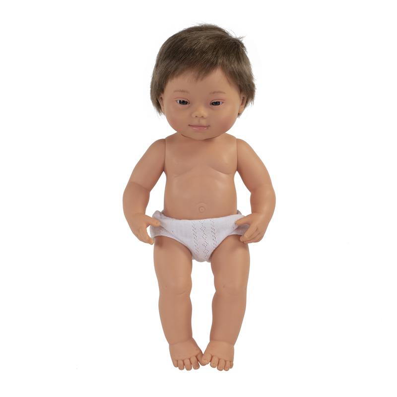 Anatomically Correct 15" Baby Doll, Down Syndrome Boy. Picture 2