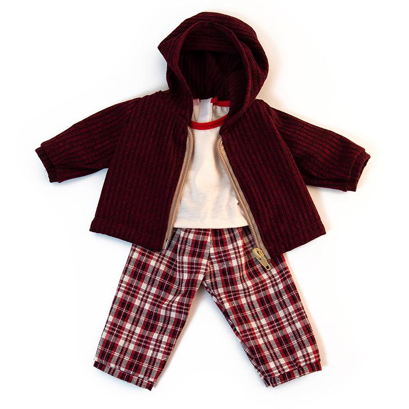 Doll Clothes, Cold Weather Trousers Set. Picture 2