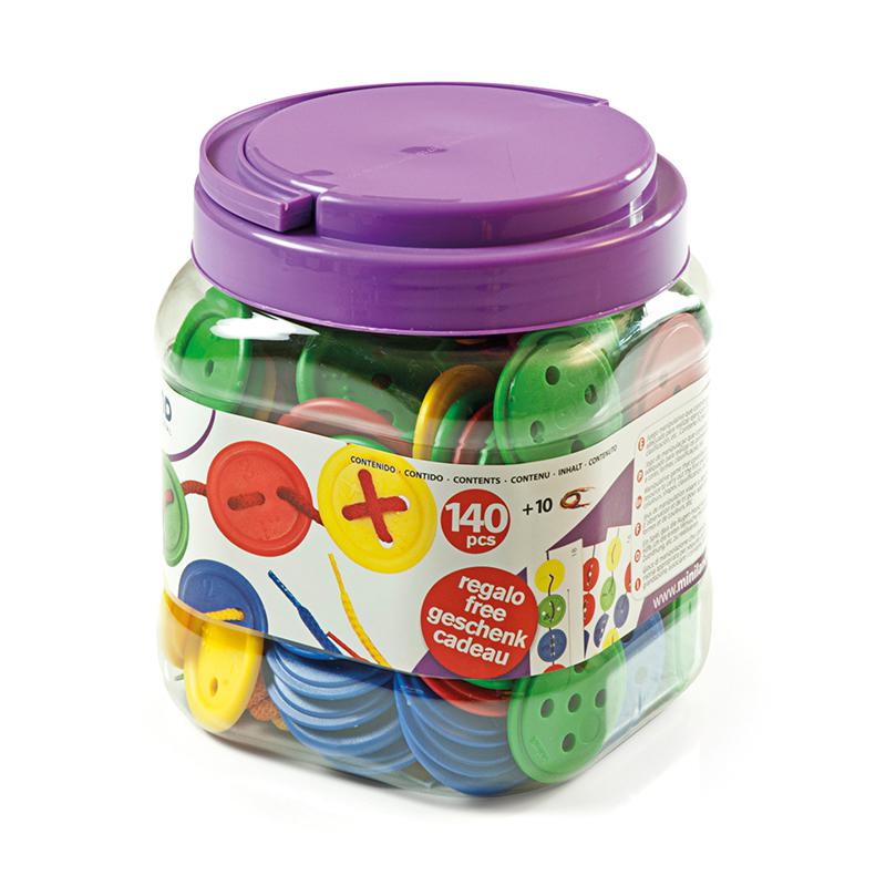 Lacing Buttons: 140 Pieces Per Jar. Picture 2