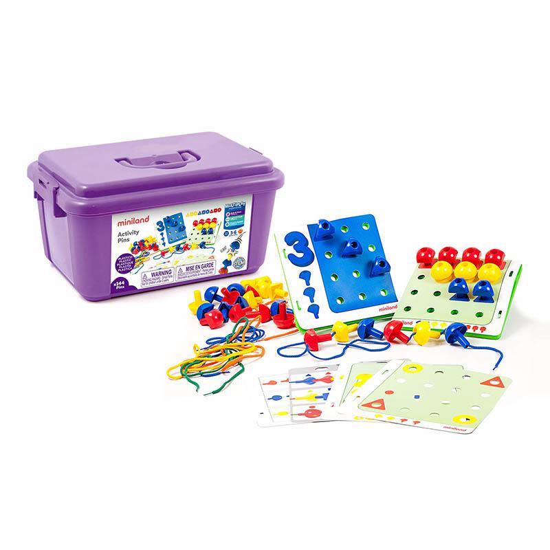 Peg Activity Stacking Set. Picture 2