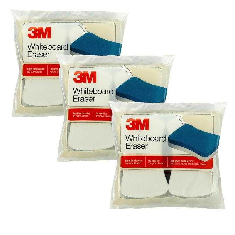 Whiteboard Eraser Pads, 2 Per Pack, 3 Packs. Picture 2
