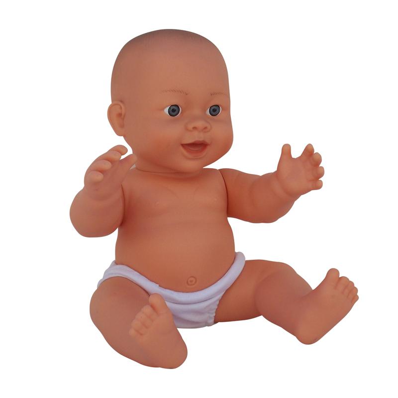 Asian 17.5" Vinyl Baby Doll, Gender Neutral. Picture 2